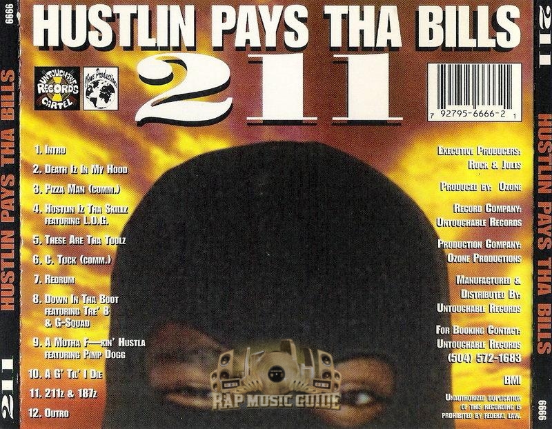 211 - Hustlin Pays Tha Bills: CD | Rap Music Guide